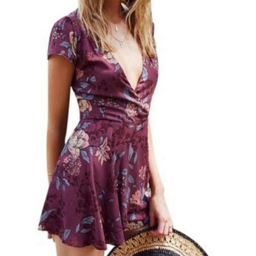 Urban Outfitters Kimchi Blue Skort Romper sz 4